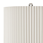 Настольная лампа с плиссированным цилиндрическим абажуром Tightened Waist варинант исполнения - 2 | Loft Concept в Орле