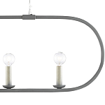 Люстра линейная в овальной раме Traditional Clean Lines варинант исполнения - 1 | Loft Concept в Орле