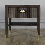 Прикроватная тумбочка с ящиком Elsa Dreams Walnut варинант исполнения - 5 | Loft Concept в Орле