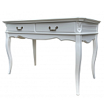 Консоль белого цвета из массива бука в стиле прованс White Provence варинант исполнения - 3 | Loft Concept в Орле