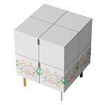 Тумба  Short Lemon Power White варинант исполнения - 2 | Loft Concept в Орле