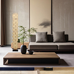 Торшер из натурального камня Stone Constructor варинант исполнения - 8 | Loft Concept в Орле