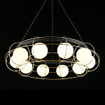 Люстра подвесная круглая с белыми плафонами Martin варинант исполнения - 1 | Loft Concept в Орле