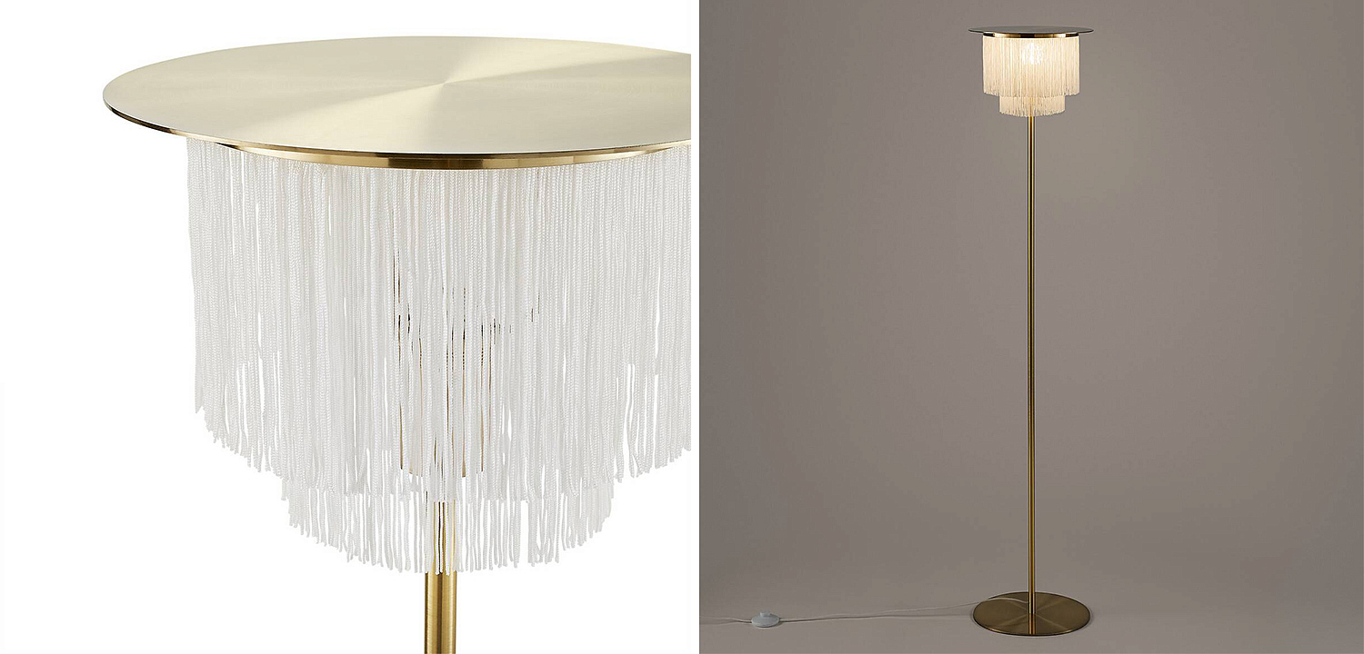 Торшер Houtique Floor lamp Cream Торшер Houtique Floor lamp Cream - Loft-Concept в Орле