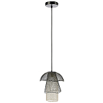 Подвесной светильник Black Grey Mesh Tube Lampshade Hanging Lamp варинант исполнения - 2 | Loft Concept в Орле