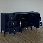 Большой Комод-буфет Elsa Dreams Blue с ящиками варинант исполнения - 6 | Loft Concept в Орле