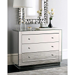 Комод зеркальный с 3-мя ящиками Mirror Chest of Drawers варинант исполнения - 2 | Loft Concept в Орле