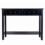 Черная консоль с выдвижными ящиками Monica варинант исполнения - 1 | Loft Concept в Орле
