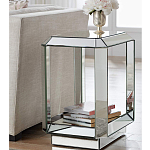 Зеркальный приставной стол Mirror Surface варинант исполнения - 2 | Loft Concept в Орле