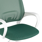 Офисное кресло с основанием из белого пластика Desk chairs Green варинант исполнения - 6 | Loft Concept в Орле