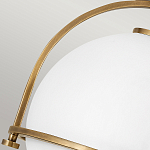 Потолочный светильник с плафоном в форме белого матового шара Hinkley варинант исполнения - 17 | Loft Concept в Орле