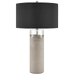 Настольная лампа на сером бетонном основании Delicate Brutality варинант исполнения - 2 | Loft Concept в Орле