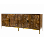 Широкая тумба с фактурным фасадом Termite варинант исполнения - 6 | Loft Concept в Орле