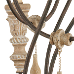 Люстра с состаренными резными элементами Big Graceful Profile варинант исполнения - 2 | Loft Concept в Орле