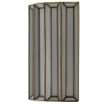 Бра с абажуром из панелей белого молочного стекла Stunned by Light варинант исполнения - 4 | Loft Concept в Орле