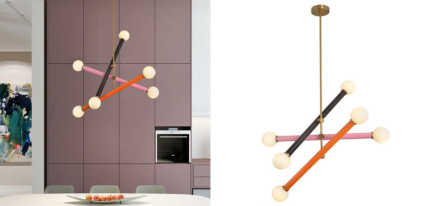 Дизайнерский светильник Paxton Pink Дизайнерский светильник Paxton Pink - Loft-Concept в Орле