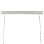 Люстра белая прямоугольная с абажурами в виде цветков тюльпана White Tulips варинант исполнения - 6 | Loft Concept в Орле