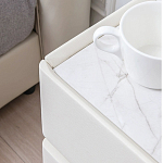 Умная прикроватная тумба с беспроводной зарядкой и подсветкой Smart Bedside Table варинант исполнения - 3 | Loft Concept в Орле