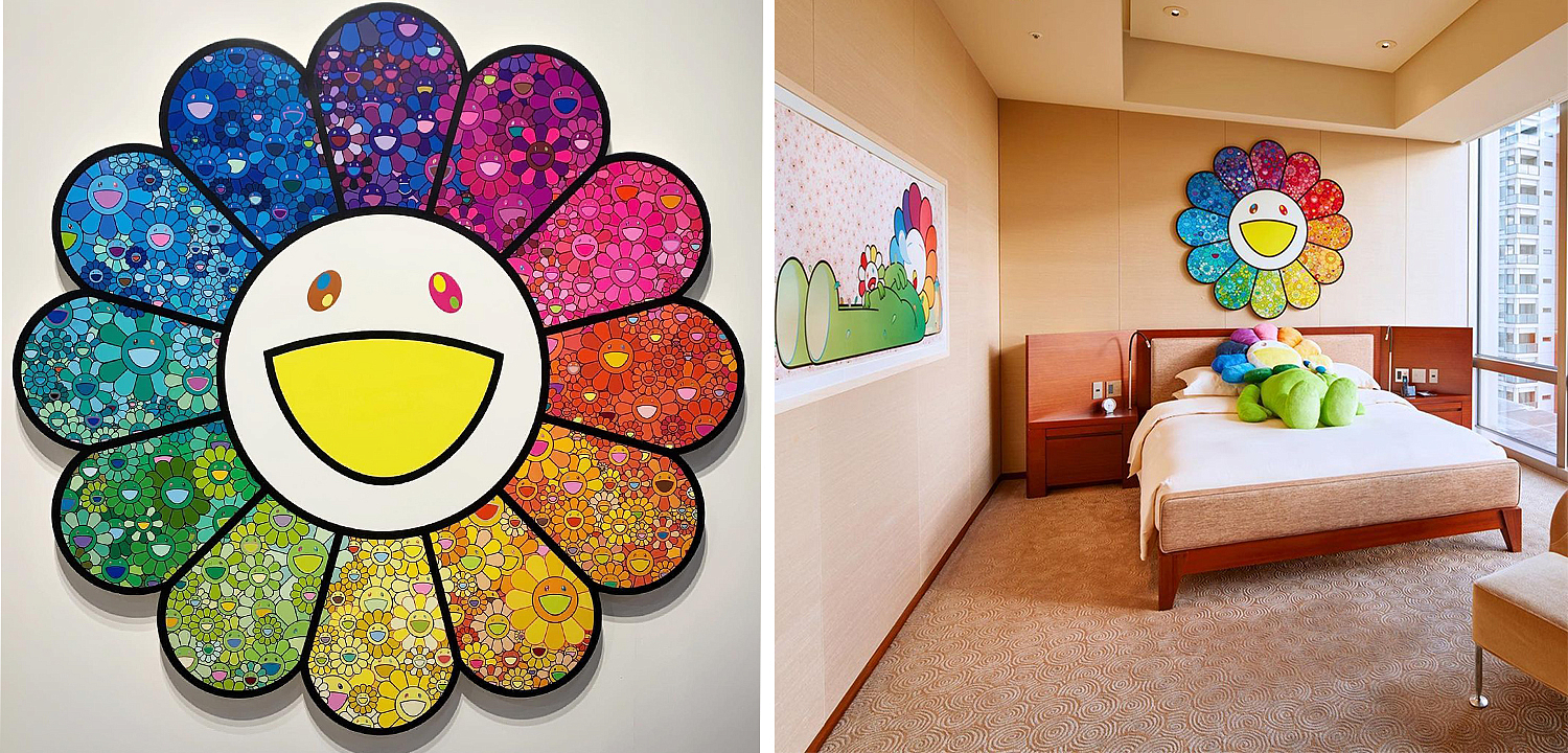 Takashi Murakami Арт-объект на стену Смеющийся Цветок большой Takashi Murakami Арт-объект на стену Смеющийся Цветок большой - Loft-Concept в Орле