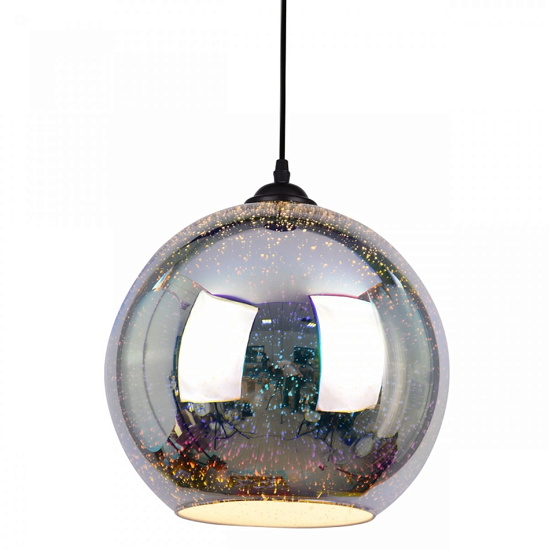 Подвесной светильник Drops Sphere disco Glass Pendant Lamp 30 Серый (Gray) Подвесной светильник Drops Sphere disco Glass Pendant Lamp 30 Серый (Gray) в Орле | Loft Concept