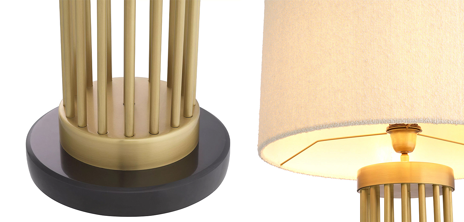 Настольная лампа Eichholtz Table Lamp Condo Brass Настольная лампа Eichholtz Table Lamp Condo Brass - Loft-Concept в Орле