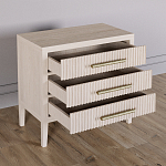 Тумба Primo  с тремя ящиками шпон Светлый дуб варинант исполнения - 4 | Loft Concept в Орле