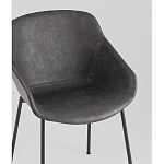 Стул Ashby экокожа серый варинант исполнения - 3 | Loft Concept в Орле