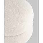 Пуф Полли S тедди белый варинант исполнения - 4 | Loft Concept в Орле