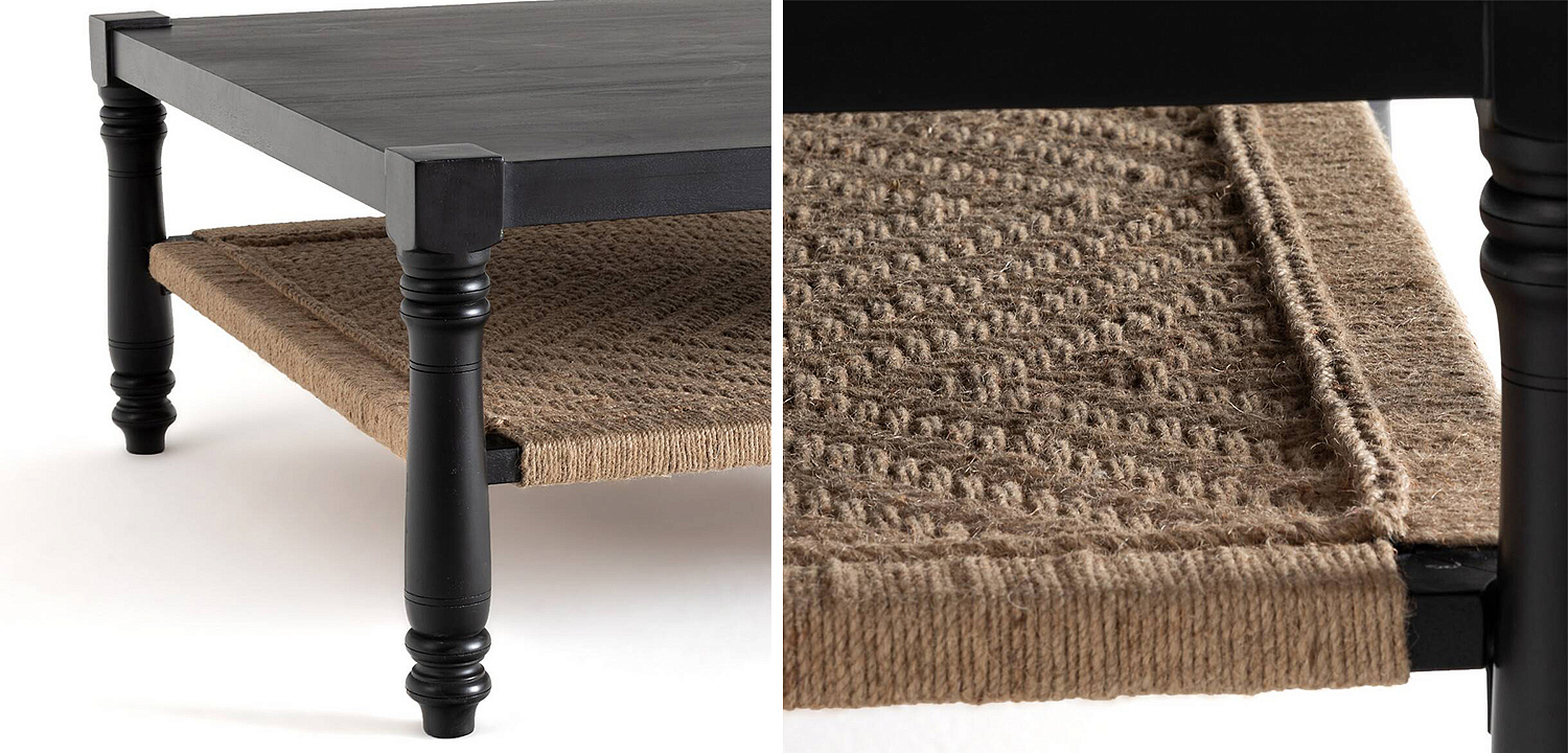 Кофейный стол Didrik Wicker Coffee Table Кофейный стол Didrik Wicker Coffee Table - Loft-Concept в Орле