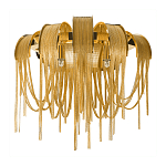 Бра с металиическими цепочками и дугообразными элементами Atlantis Chain варинант исполнения - 7 | Loft Concept в Орле