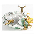 Чаша фигурная с обитателями леса и цветами Eden Garden варинант исполнения - 5 | Loft Concept в Орле