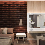 Гипсовая 3D панель с принтографией PM-03 варинант исполнения - 2 | Loft Concept в Орле