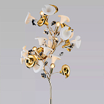 Торшер в виде белых и золотых цветов каллы Refined Taste of Light варинант исполнения - 2 | Loft Concept в Орле