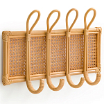 Настенная вешалка из ротанга Wila Wall Hanger M варинант исполнения - 1 | Loft Concept в Орле
