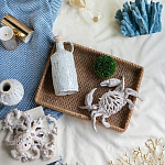 Статуэтка краб с детализированной текстурой в белом цвете Marine Accessories варинант исполнения - 7 | Loft Concept в Орле