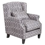 Кресло Henry Armchair grey velour варинант исполнения - 1 | Loft Concept в Орле