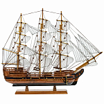 Декоративная модель деревянного парусника With The low варинант исполнения - 1 | Loft Concept в Орле