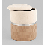 Пуф Mauldine с ящиком бежевый с экокожей варинант исполнения - 2 | Loft Concept в Орле