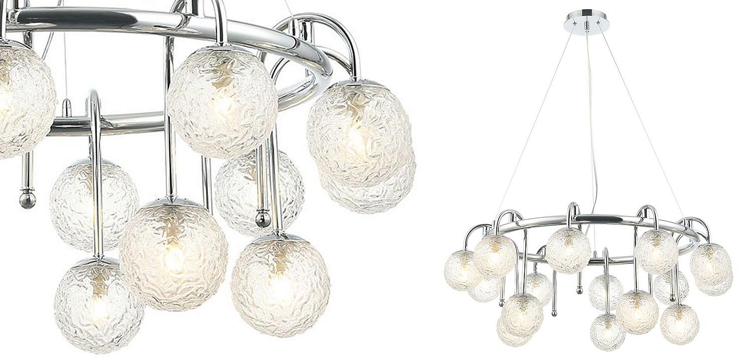 Люстра Lennert Chrome Chandelier Люстра Lennert Chrome Chandelier - Loft-Concept в Орле