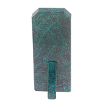 Часы погон ВС подарочные настольные из натурального камня Змеевик Military Clock варинант исполнения - 15 | Loft Concept в Орле