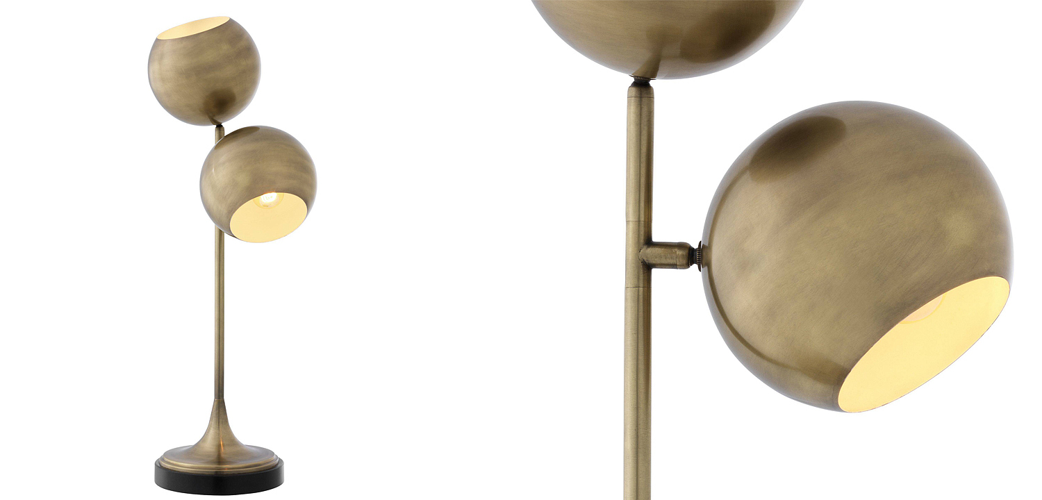 Настольная лампа Eichholtz Table Lamp Compton brass Настольная лампа Eichholtz Table Lamp Compton brass - Loft-Concept в Орле