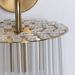 Бра с круглым основанием и длинными прозрачныи стеклянными трубками Nembus варинант исполнения - 4 | Loft Concept в Орле