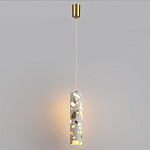 Подвесной светильник с цилиндрическим белым бетонным плафоном Terrazzo Light варинант исполнения - 4 | Loft Concept в Орле