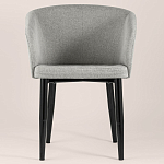 Мягкое кресло на металлических ножках Shaggy Grey варинант исполнения - 3 | Loft Concept в Орле