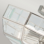 Потолочный светильник шестигранной формы с прозрачными стеклянным плафоном Elstead Lighting варинант исполнения - 8 | Loft Concept в Орле