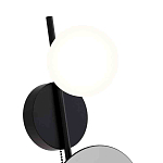 Бра с матовым плафоном в форме шара и зеркальной плоской панелью Lunar Echo  варинант исполнения - 1 | Loft Concept в Орле