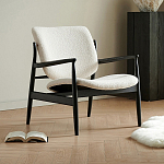 Кресло с каркасом и ножками из древесины и мягкими сиденьем и спинкой Venice варинант исполнения - 6 | Loft Concept в Орле