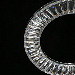 Люстра круглая с прозрачной хрустальной рамкой Maude Crystal Light варинант исполнения - 8 | Loft Concept в Орле