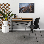 Стол рабочий в стиле лофт с ящиком и нишей для хранения Urban Style Space варинант исполнения - 4 | Loft Concept в Орле