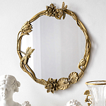 Настенное зеркало в бронзовой раме Eden Garden варинант исполнения - 4 | Loft Concept в Орле